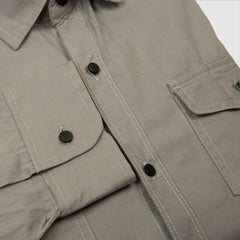 Full Sleeves Double Pocket Casual Shirt - Fawn