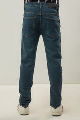 Plain Pure Denim Jeans - Midnight Navy Blue