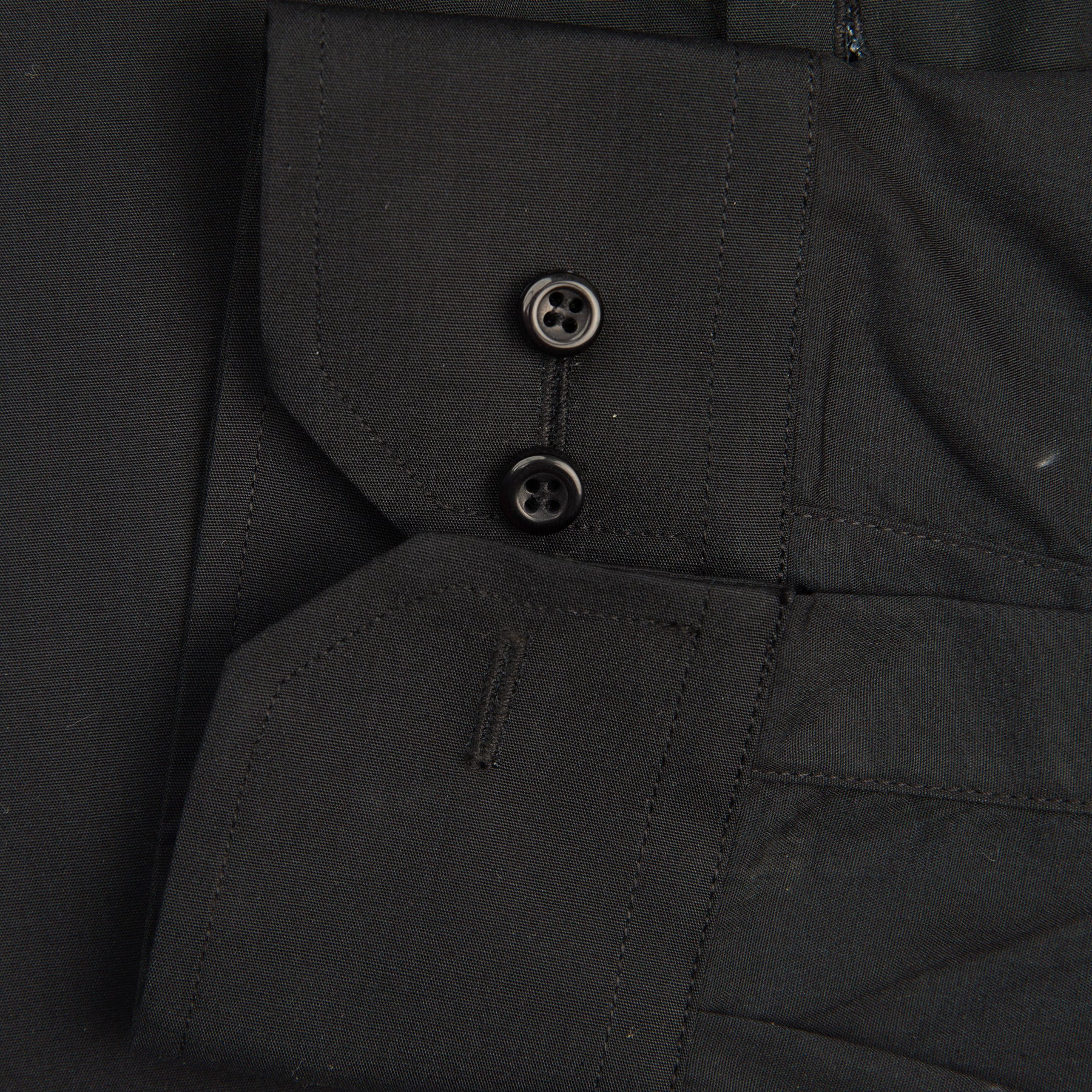 Formal Wear Plain Shirt - Black
