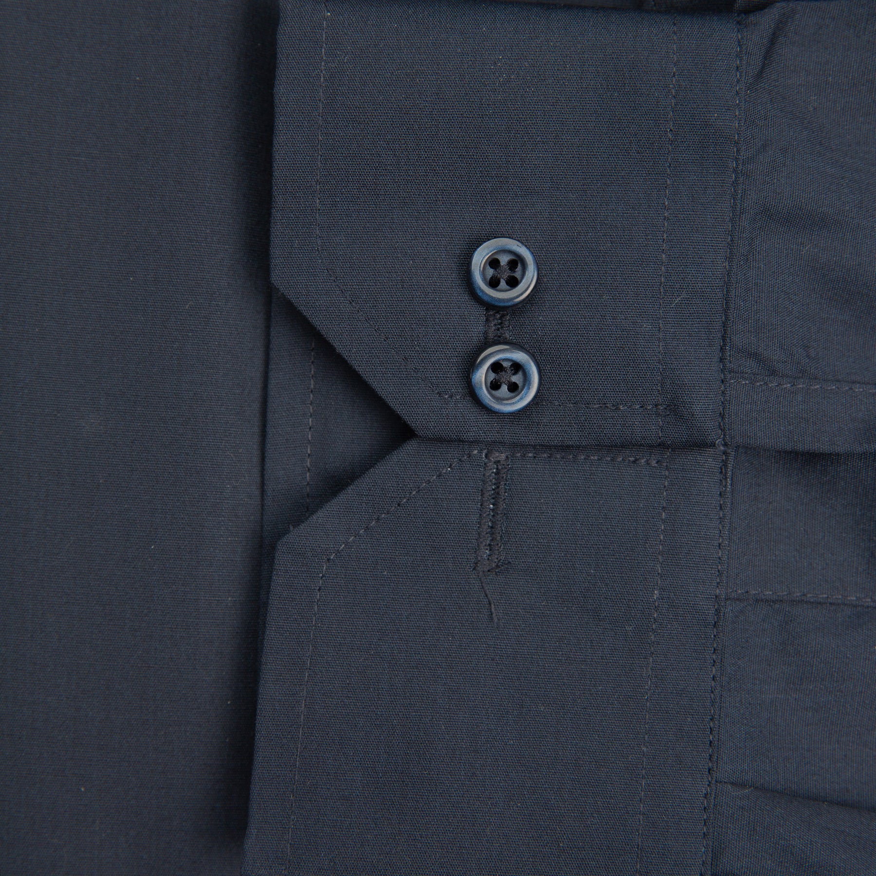 Formal Wear Plain Shirt - Navy Blue