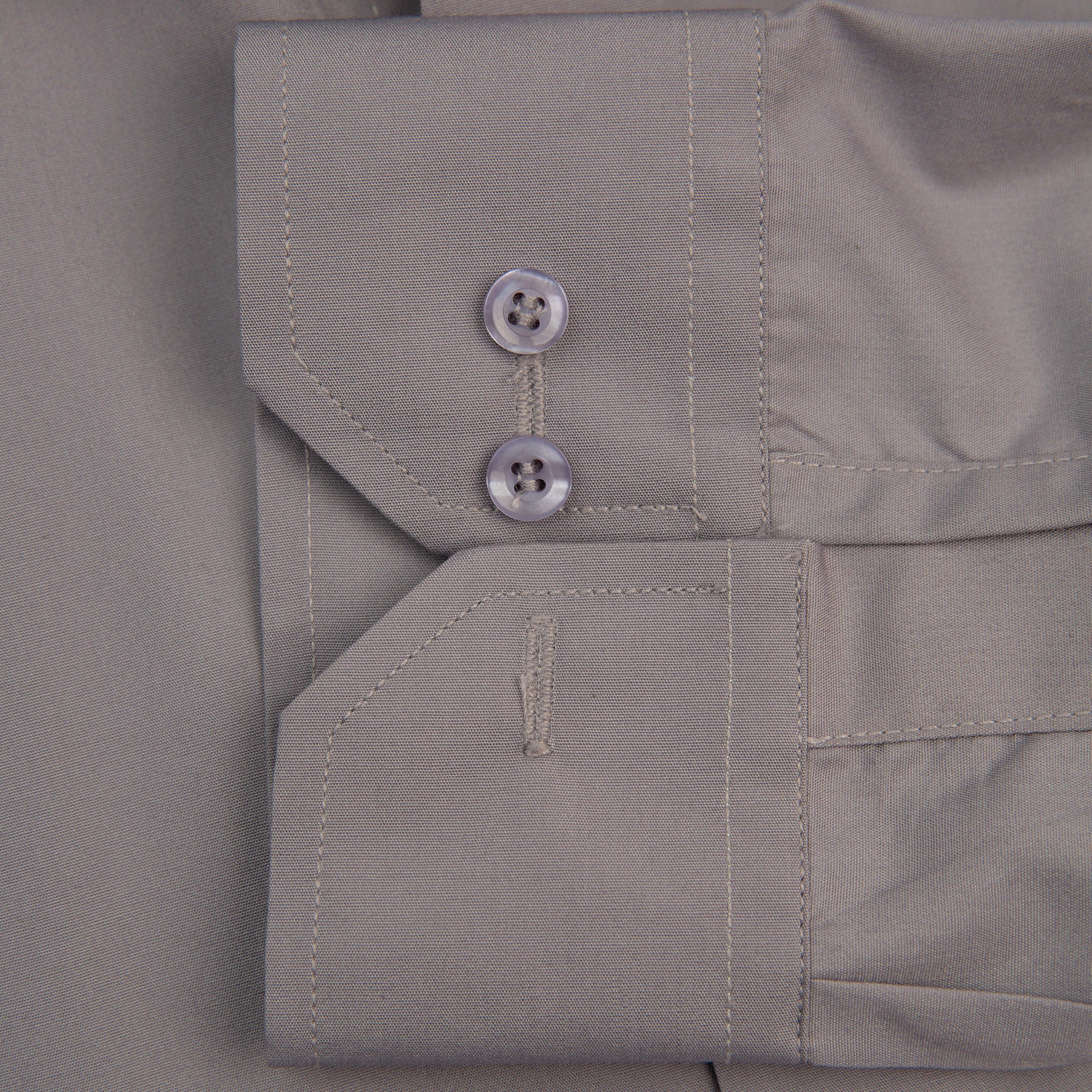 Formal Wear Plain Shirt - Gray