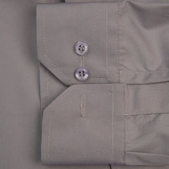 Formal Wear Plain Shirt - Gray