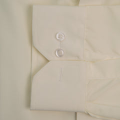 Formal Wear Plain Shirt - Cream