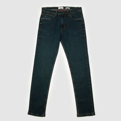Plain Pure Denim Jeans - Midnight Navy Blue